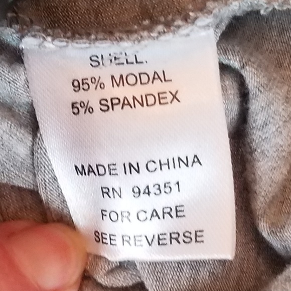 JOY JOY flowing jersey cap sleeve tee sz XS - Picture 4 of 8